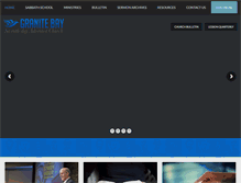 Tablet Screenshot of granitebaysda.org